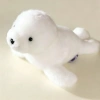 Very precious, soft and fragrant, seal magnetic fridge magnet, plush doll, toy table companion doll, cute and fun, ideal for gifting, magnetic plush doll, switch decoration, home cute wall-mounted style details Picture